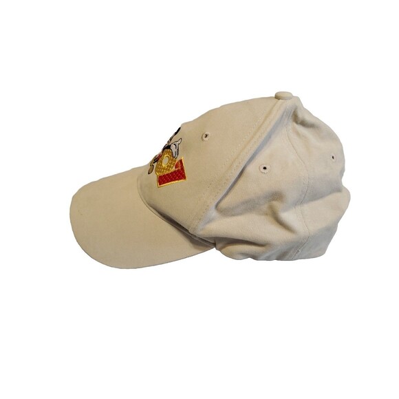 Disney 2007 Mickey Mouse Disneyland Resort Tan Embroidered Baseball Cap Hat - Picture 4 of 15